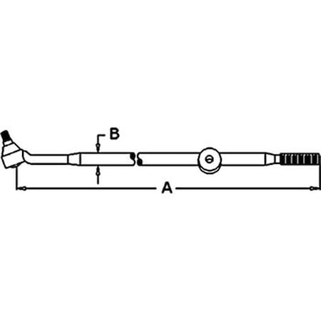 Aftermarket RH Tie Rod Drag Link End Fits Ford Tractor 2000 4000 600